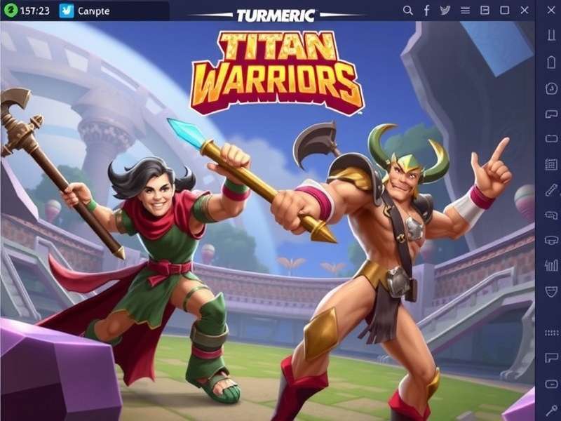 Turmeric Titan Brawl Warriors Gameplay